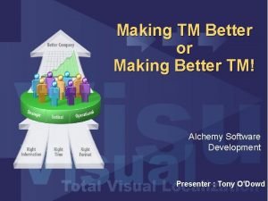 Making TM Better or Making Better TM Alchemy