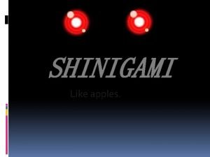Whats a shinigami