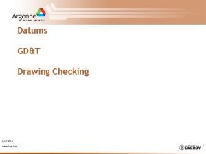 Datums GDT Drawing Checking 942014 Daniel Pasholk 1