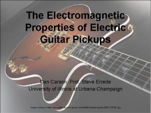 Electromagnetic pickups