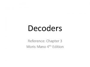 4 to 16 decoder using 3 to 8 decoder