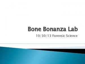 Bone bonanza a lab on male and female skeletons answer key