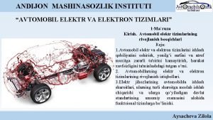 Avtomobil elektr jihozlari