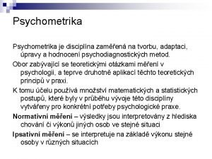 Psychometrika