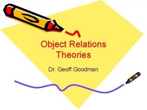 Object relations