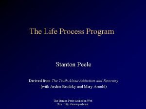 Life process program