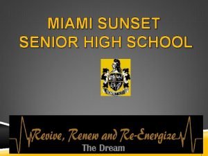 Miami sunset high school