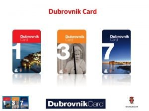 Dubrovnik card