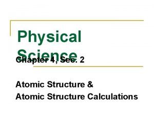 Physical science chapter 4 review