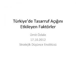 Tasarruf açığı nedir