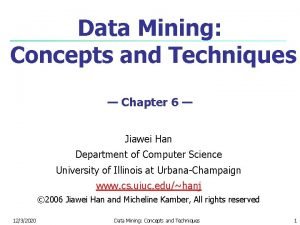 Underfitting and overfitting in data mining
