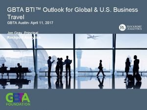 Gbta bti outlook