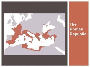 What is the main idea of roman government