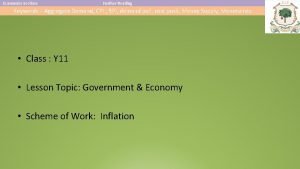 Economics Section Further Reading Keywords Aggregate Demand CPI