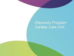 Discovery cardio care programme