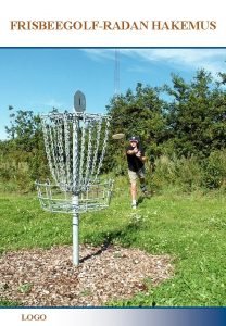 FRISBEEGOLFRADAN HAKEMUS LOGO Lukijalle Frisbeegolf on kasvanut urheilulajina