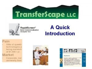 A Quick Introduction About Transfer Scape LLC Our