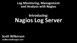 Nagios log server license key