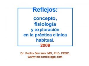 Reflejo bicipital y tricipital