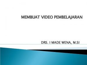 Contoh storyboard video pembelajaran