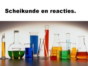Scheikunde brander