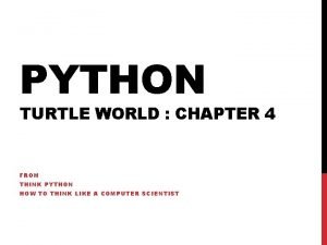 Swampy python