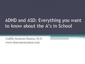 ADHD and ASD Everything you want to know