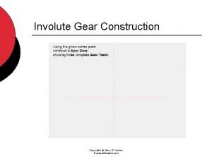 Involute construction