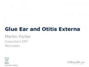 Differential diagnosis of otitis externa