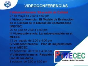 Criterios mecec mep