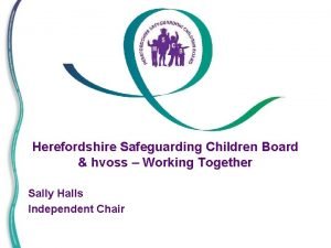 Herefordshire safeguarding board