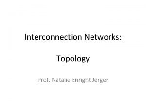 Torus topology network
