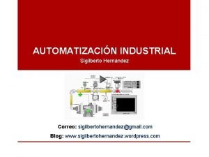 Blog automatizacion industrial