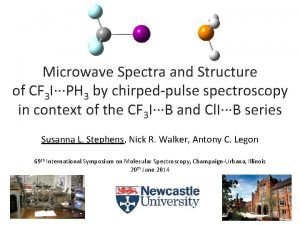 Microwave Spectra and Structure of CF 3 IPH