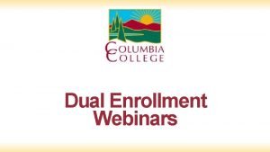 Dual enrollment toolkit
