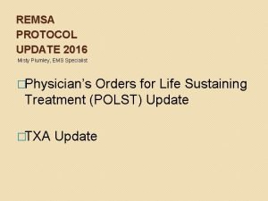 Remsa protocols Remsa protocols