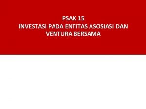 Entitas asosiasi adalah