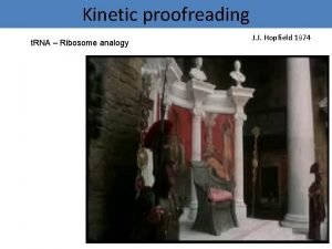 Ribosome analogy