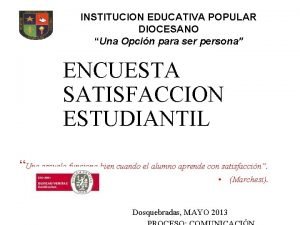 Popular diocesano Popular diocesano