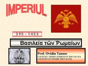 395 1453 Prof Ovidiu Tanase COLEGIUL TEHNIC ENERGETIC