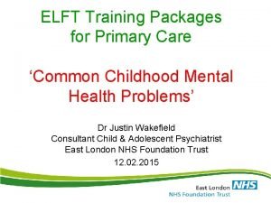 Elft training