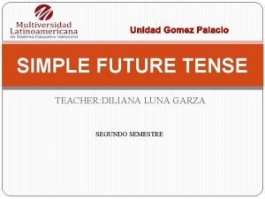 Tired future tense