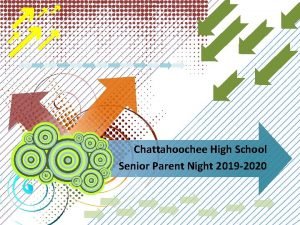 Chattahoochee High School Senior Parent Night 2019 2020