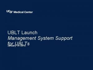 Launch management system