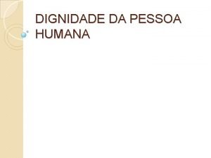 DIGNIDADE DA PESSOA HUMANA SARLET A opo pela