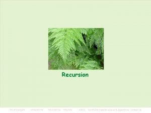 Recursion KMITL 01076249 Data Structures Algorithms Linked List