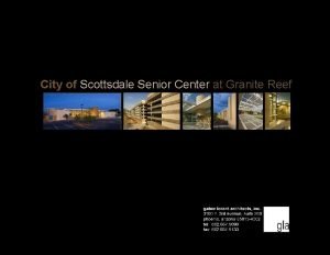 Senior centers scottsdale