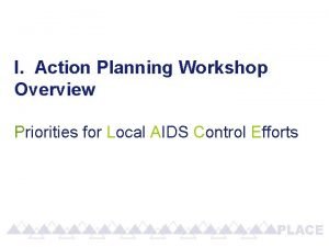 Action planning workshop
