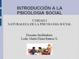 La psicología social estudia