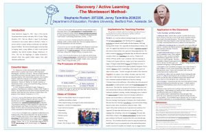 Montessori active learning Montessori active learning